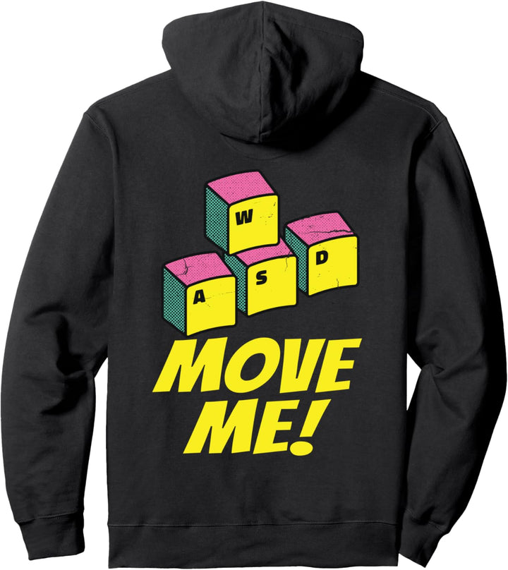 WASD Gamer - Move me! - Gamer Pullover Hoodie