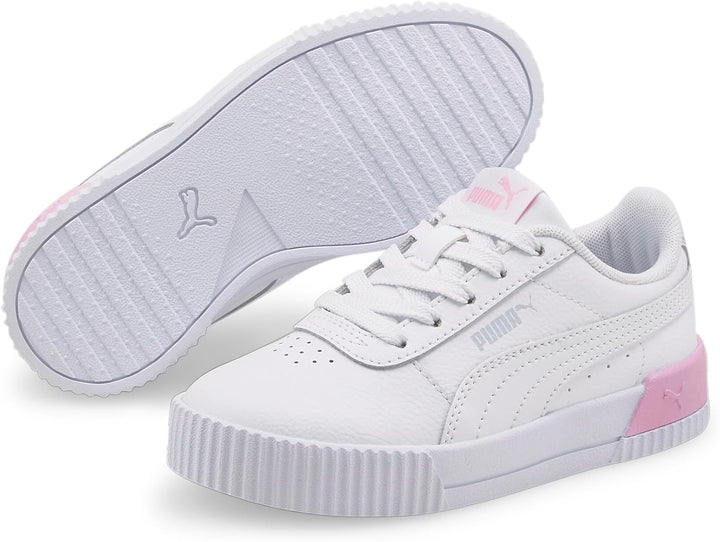 Puma Jungen Unisex Kinder Carina L Jr Laufschuhe 38 EU Puma White Puma White Arctic Ice, 38 EU Puma