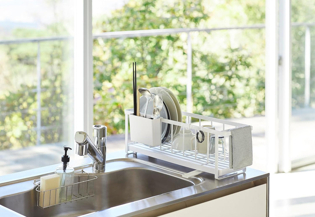 Wire dish drainer slim - Tower - white Weiss, Weiss