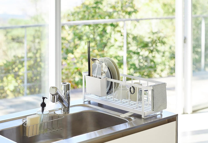 Wire dish drainer slim - Tower - white Weiss, Weiss