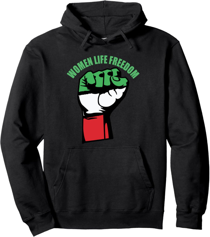 Women Life Freedom Iran-Flagge Süsse Unterstützung für Frauen aus dem Iran Pullover Hoodie