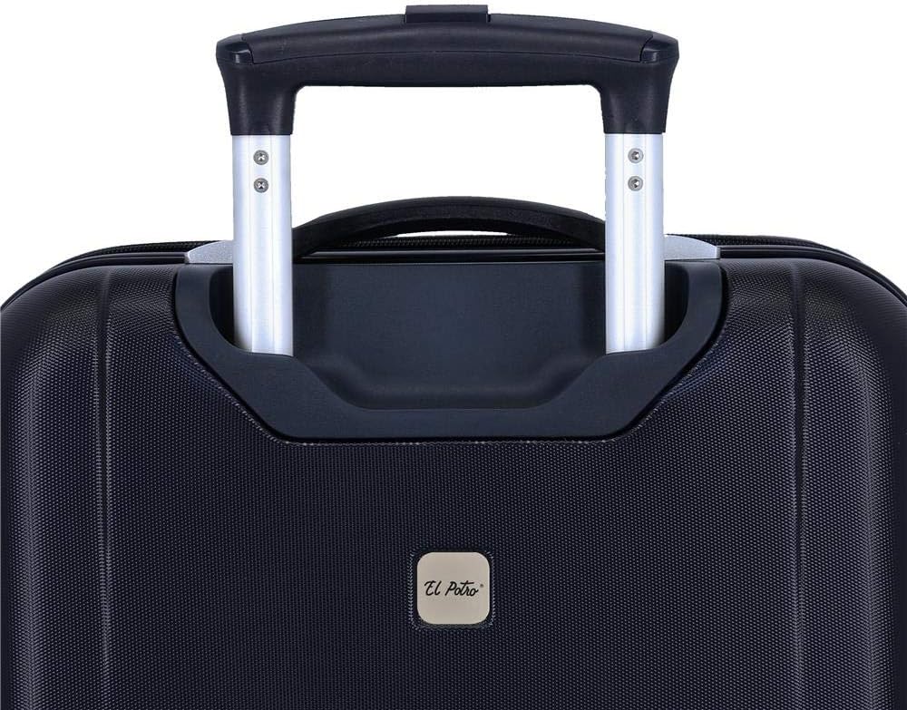 El Potro Chic Kabinentasche, 38 x 55 x 20 cm Kabinenkoffer Blau, Kabinenkoffer Blau