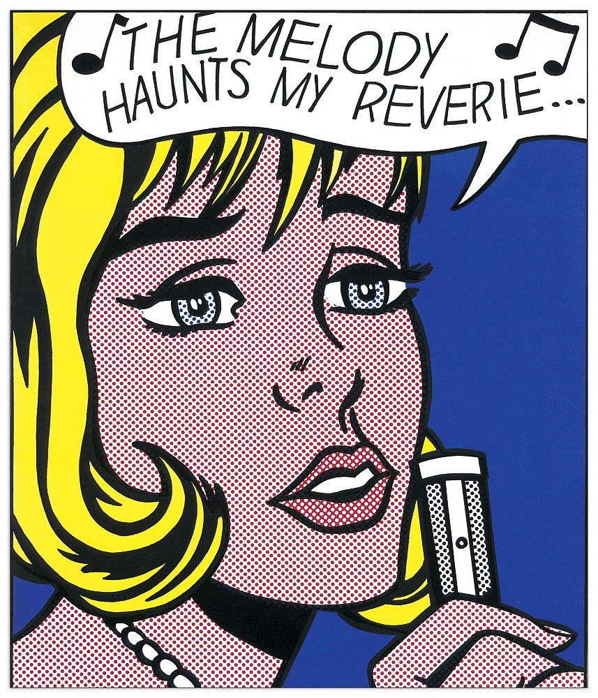 Artopweb TW21688 Lichtenstein - Reverie From 11 Pop Artist Vol.2 Dekorative Paneele, Multifarbiert,