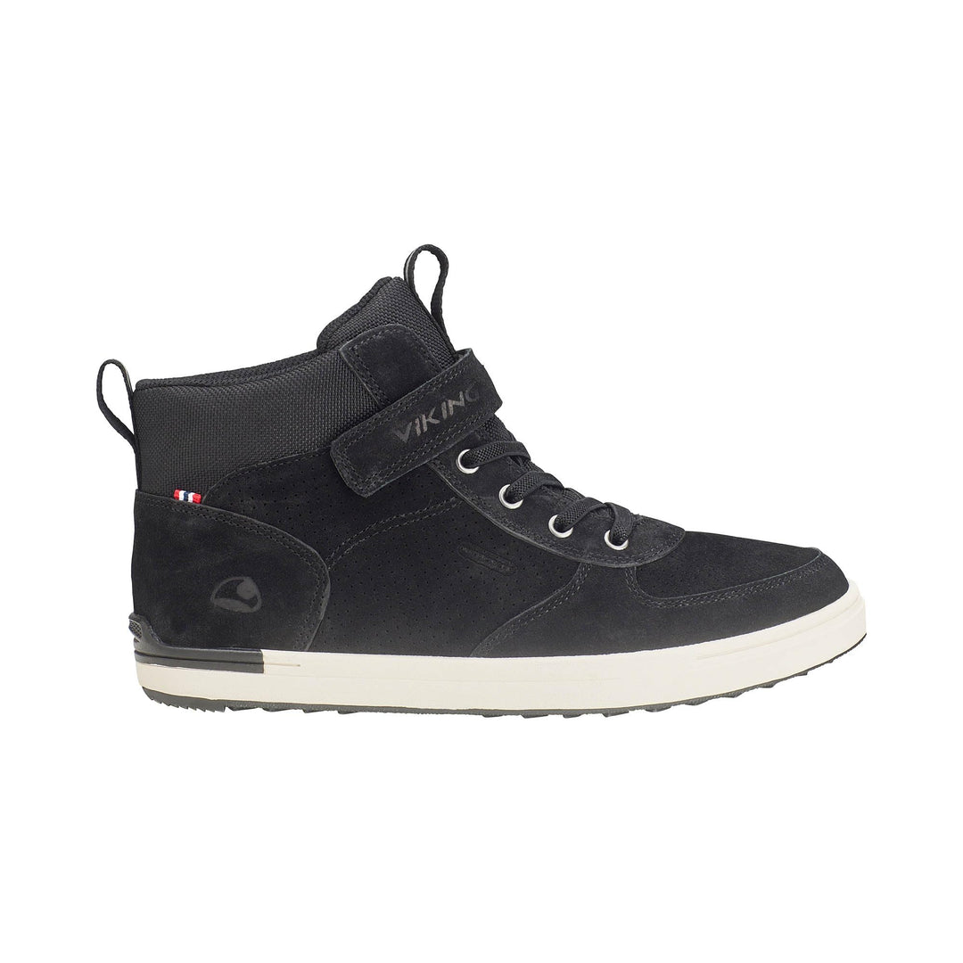 Viking Jungen Samuel Mid Wp Sneaker, Schwarz