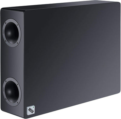 HECO Ambient Line 88 F, Aktiver Kompakt-Subwoofer - Kompakt, Aber leistungsstark Schwarz, Schwarz