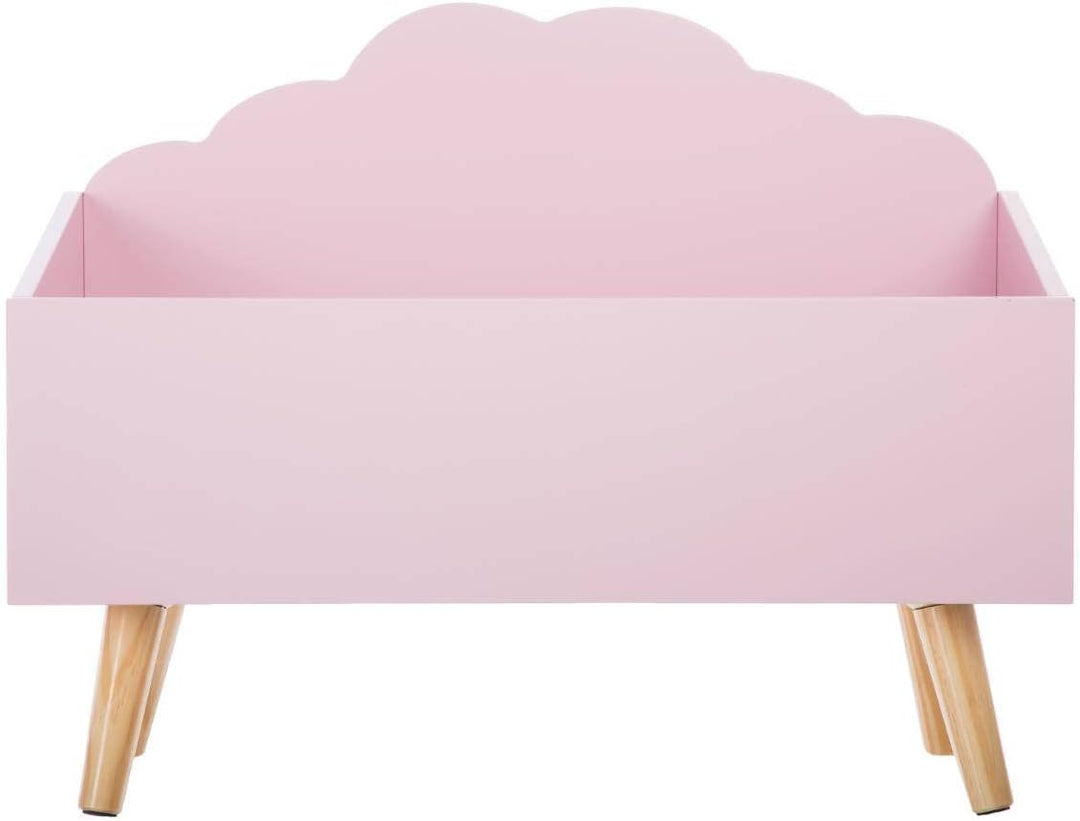 Kinderkiste Wolke rosa - Rosa - Atmosphera créateur d'intérieur L. 58 x l. 45 x H. 28 cm Rosa, L. 58