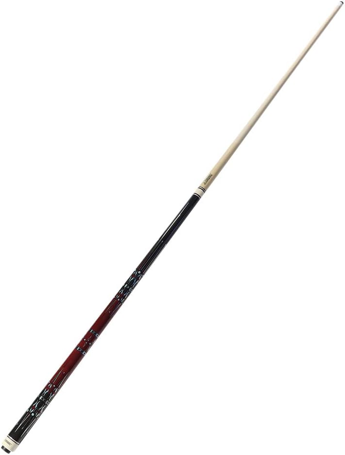 CUESOUL Galaxy 58 Zoll 19 Unzen Billardqueue, 13 mm Spitzen Weinrot CSPC-GX-1, Weinrot CSPC-GX-1