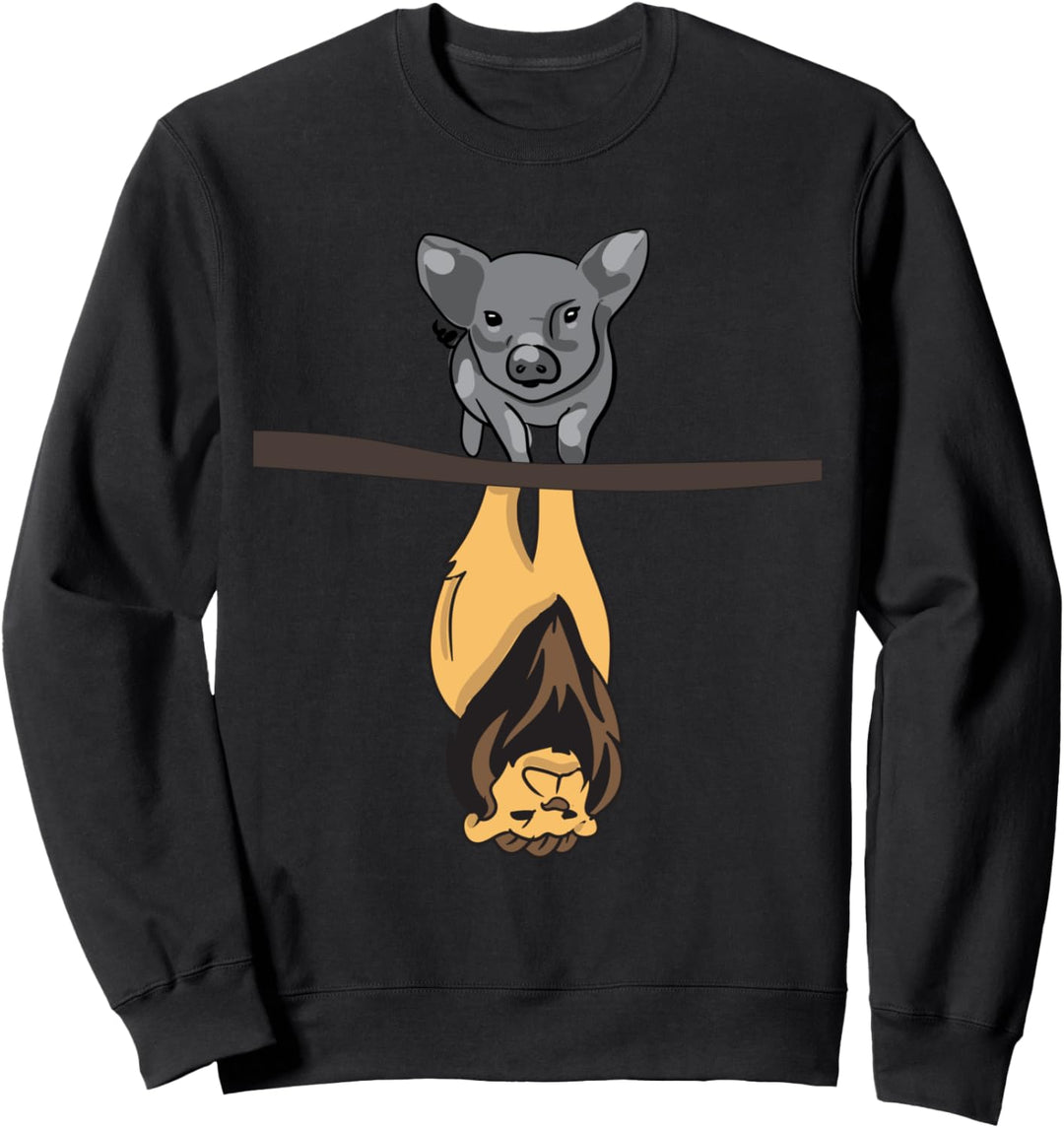 Wildschwein fühlt sich als Löwe / Löwin Sweatshirt