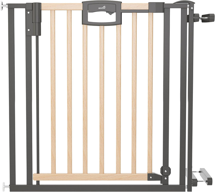 Treppenschutzgitter Easylock Wood Plus 84,5-92,5 cm