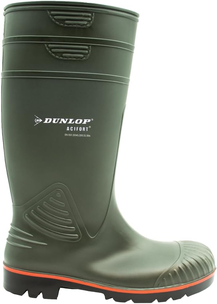 DUNLOP Stiefel Acifort Non-Safety 39 EU Grün, 39 EU Grün