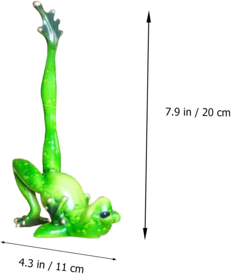 HOMSFOU Wohnkultur 2 Stück Skulpturen Lustige Jungen Tischregal Und Grünes Terrarienmodell Meditiere