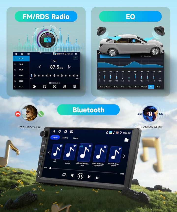 Rimoody 4G+64G Android Autoradio für Mercedes Benz C Class W204 S204 2007-2014