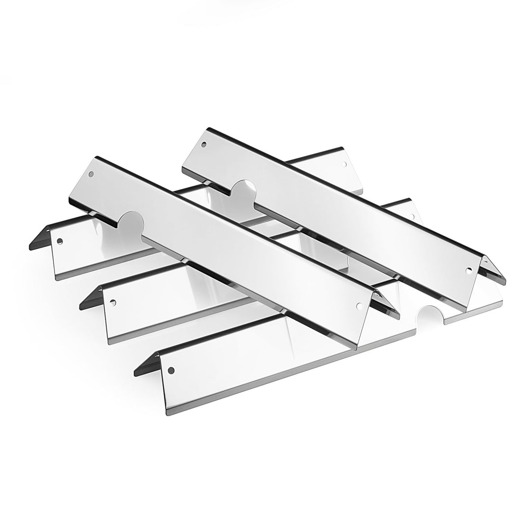 66032 Edelstahl Flavorizer Bars für Weber Genesis II/LX 300, Aromaschienen für Weber Genesis GS4 II