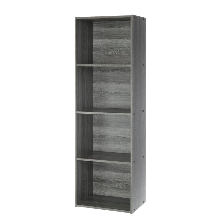 Iris Ohyama, Schrank, 4 Büroregale, Bücherregal, stabil, grosse Kapazität, multifunktional, massiv,