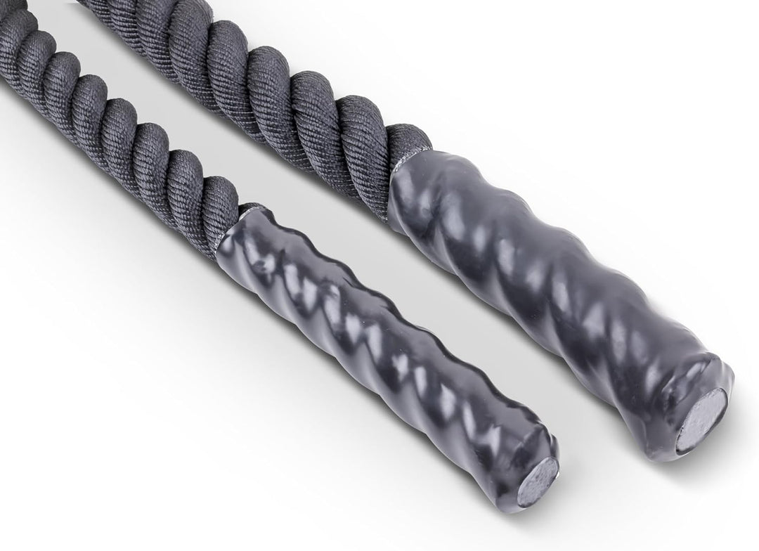 trenas Battle Rope 15 m Länge | Stärke 38 mm - 51 mm | Trainingsseil Schwungseil Fitness Seil Tau |