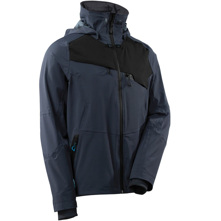 Mascot 17001-411-01009-XS Jacke "Advanced" wasserdicht Grösse in dunkel-marineblau/Schwarz, XS XS-5X