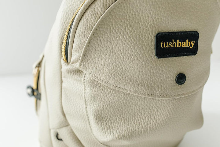 Tushbaby Babytrage Hüfttrage für Baby und Kleinkind bis 20 kg, Creme Cream, Cream