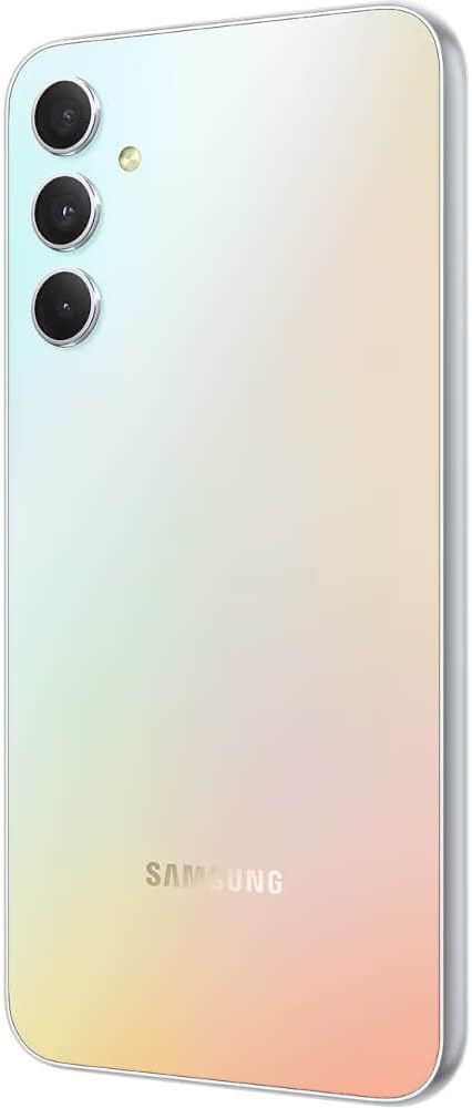 Samsung Galaxy A34 A346B 5G EU 6/128GB, Android, Awesome Silver Aura Silver 128 GB, Aura Silver 128