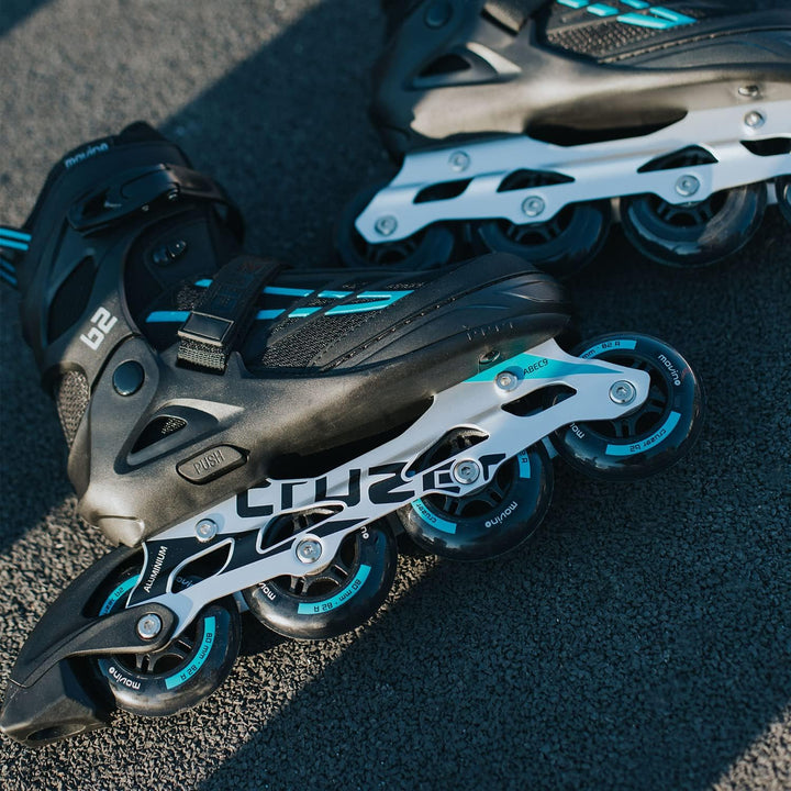 Movino Inline Skates | Cruzer B2/B3/Two | Verstellbare Rollschuhe | Damen Mädchen Jungen Inliner | I