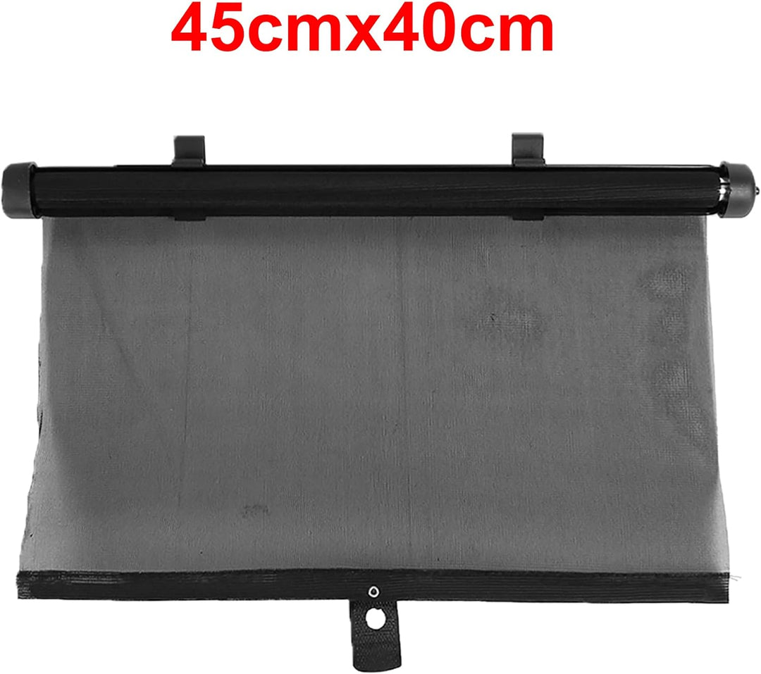 sourcing map Sonnenschutzrollos Sonnenschutz 2 Stück Faltbar Auto 45cmx40cm