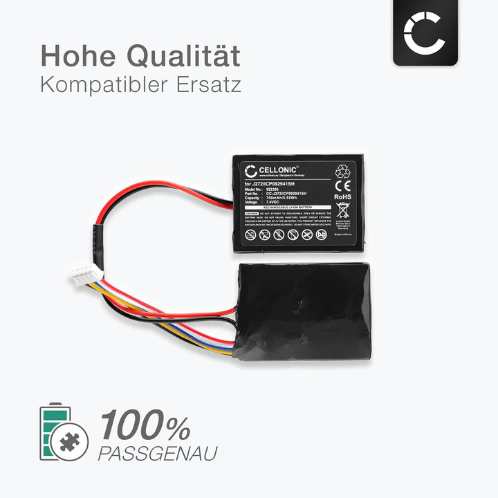 CELLONIC, Lautsprecherakku kompatibel mit Beats Pill 2, Pill 2.0, B0513 (750mAh, 7.4V) Ersatzakku Be