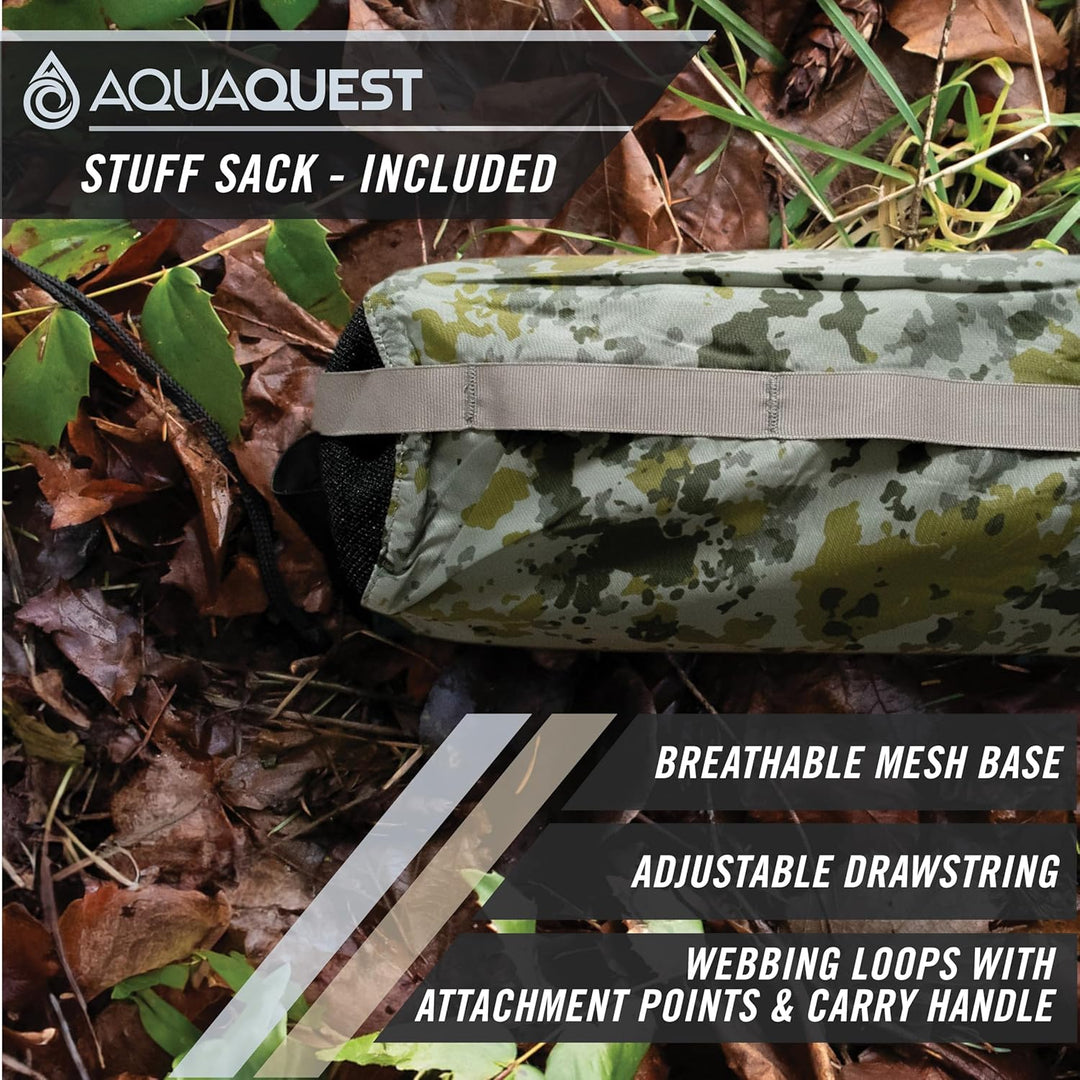 AquaQuest Safari wasserdichte Campingplane - Leichter Sonnenschutz oder Regenschutz - Camping-Essent