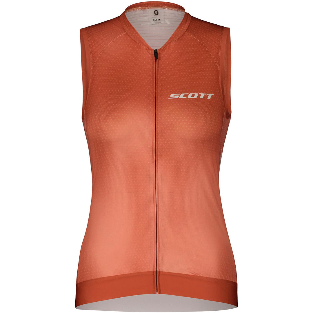 Scott RC Pro Damen Fahrrad Trikot ärmellos Rose beige 2023, M
