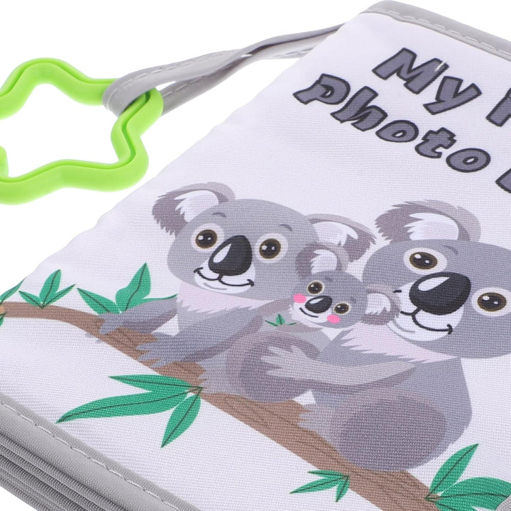 TOYANDONA Baby-Fotobuch Aus Weichem Stoff Baby-Fotoalbum Cartoon-Koala Erstes Jahr Baby-Foto-Erinner