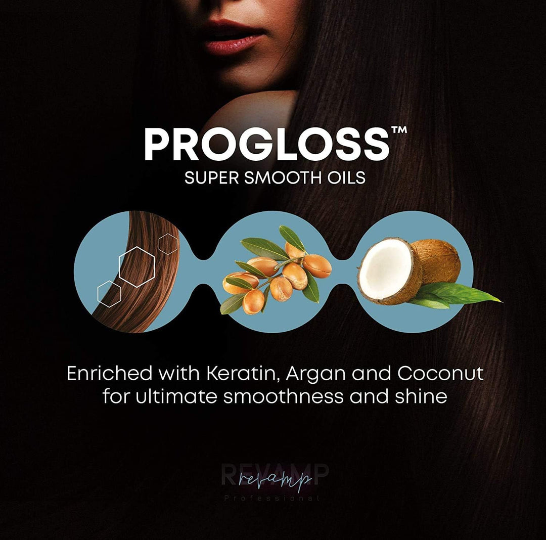 Rewamp Progloss Airstyle Erhitzt Runden Keramik Ion Anhänge Heiss mit Progloss Öle Satz Airstyle + 5