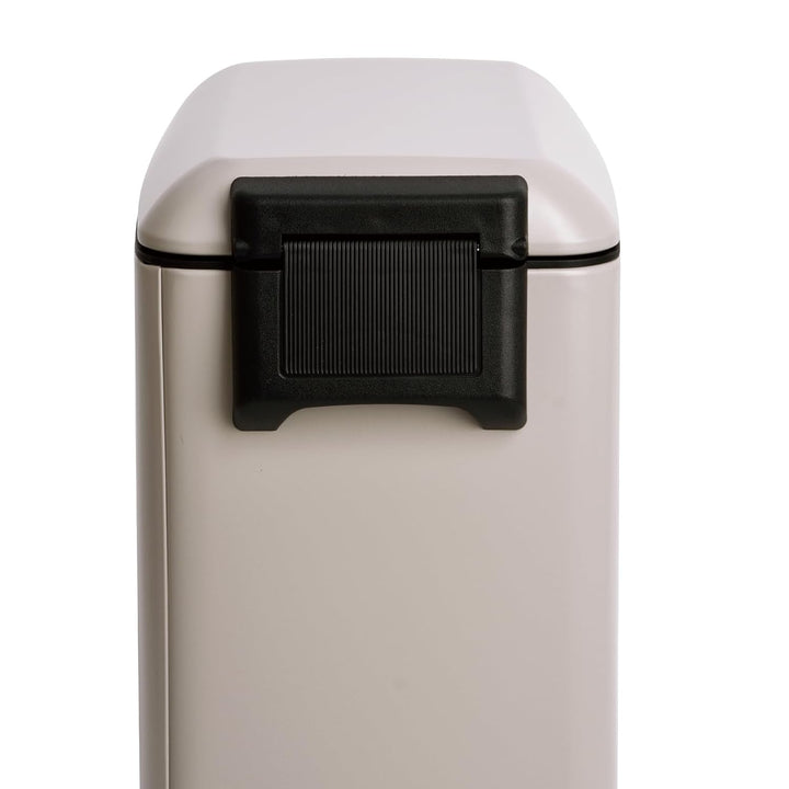 SVITA TS12 Edelstahl Mülleimer Treteimer Abfalleimer 12l inkl. Inneneimer Kunststoff Pedal Softclose