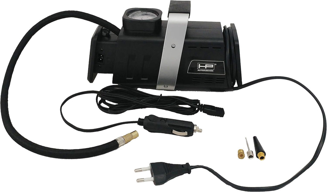HP-Autozubehör 21264 Luftkompressor 230 + 12 Volt