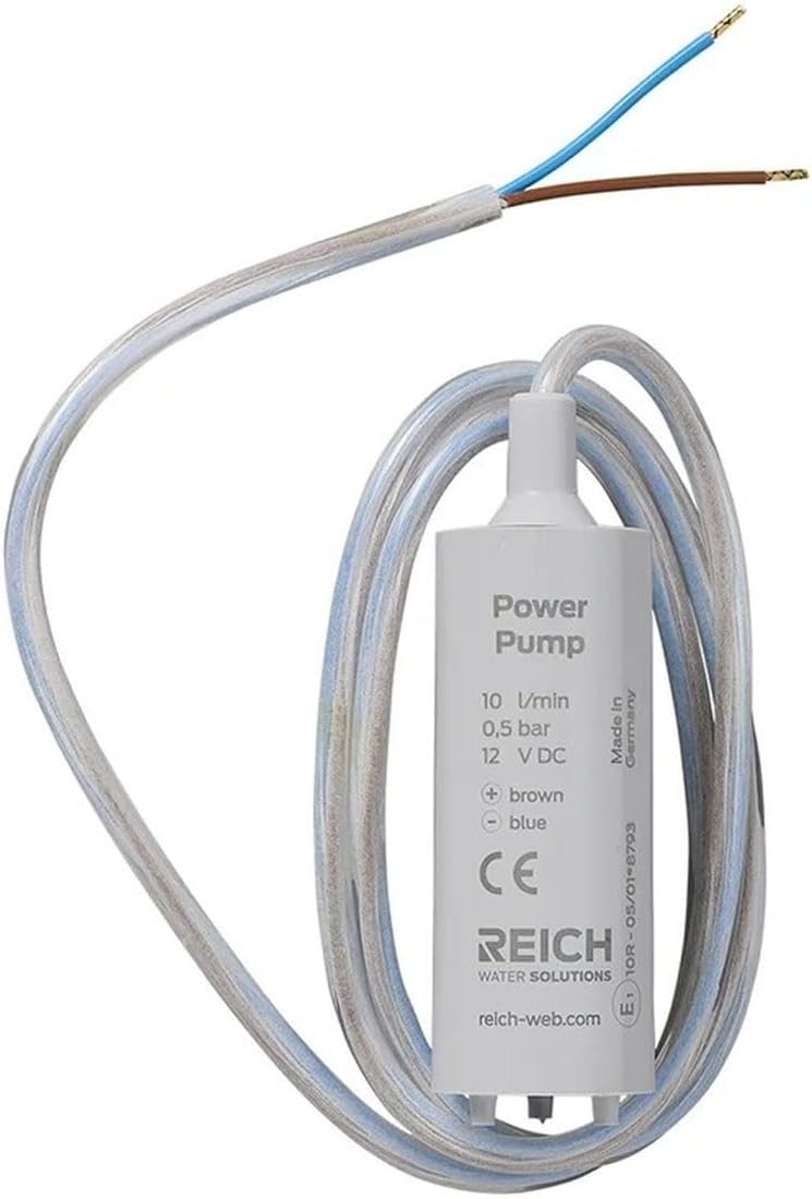Camping Tauchpumpe 12V 10L/min I 0,5 bar 10-18 W Leistungsaufnahme
