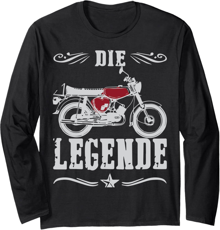 Die Legende Moped Simson-S51 Langarmshirt