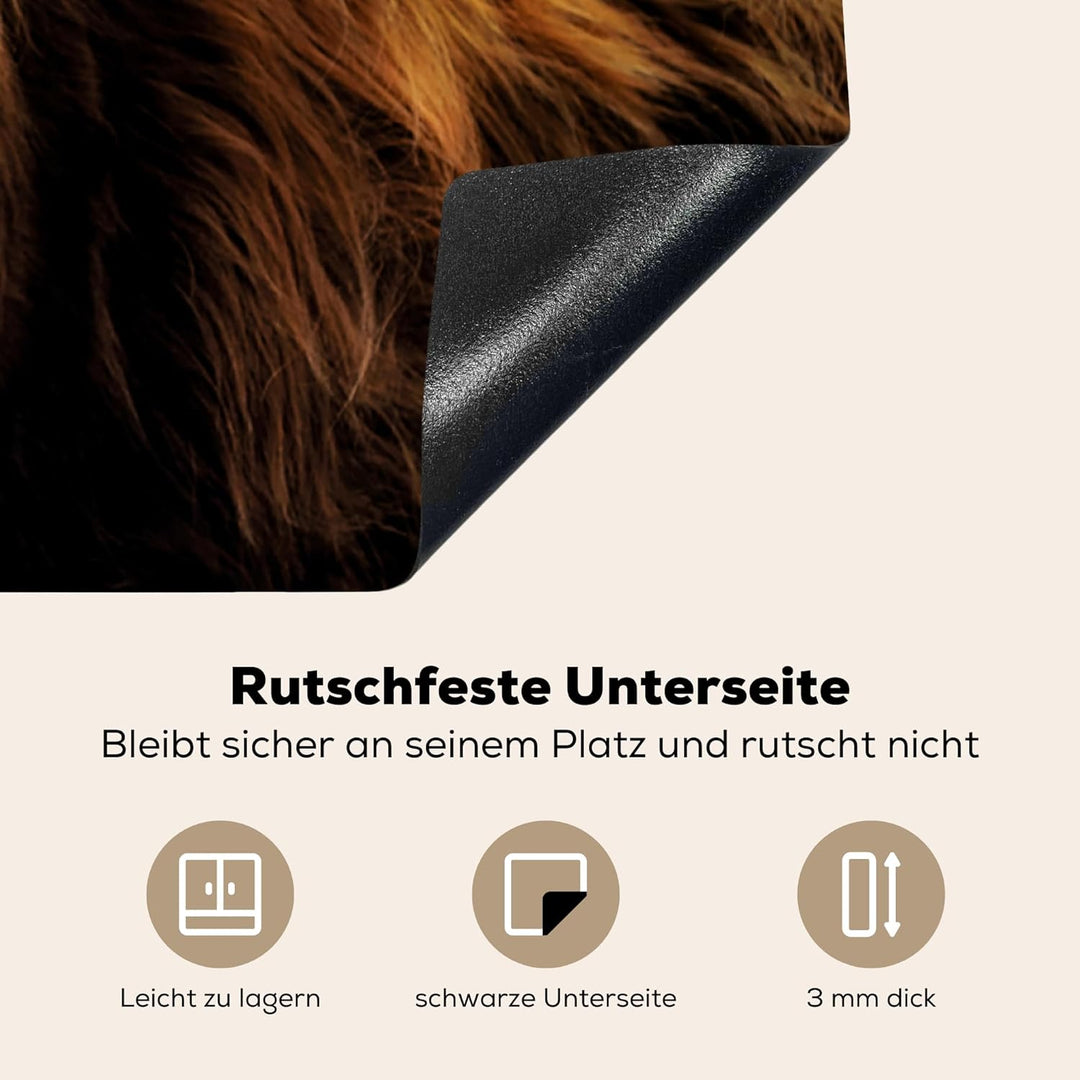 Herdabdeckplatte Einteilig Herdabdeckung Abdeckplatte für Ceranfeld Abdeckung Induktionskochfeld Auf