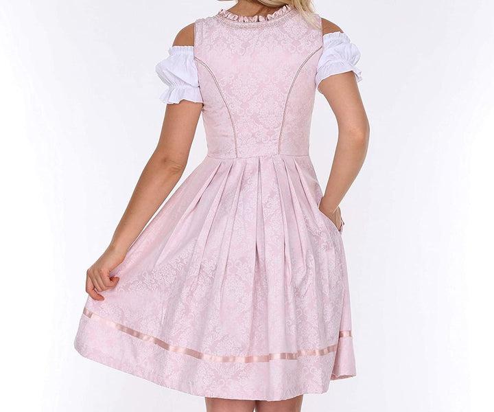 Lifos 0220 Dirndl Germandress 3Tlg. Oktoberfest Gr.34 bis 52 !ORIGINAL 0600rosa 36, 0600rosa 36