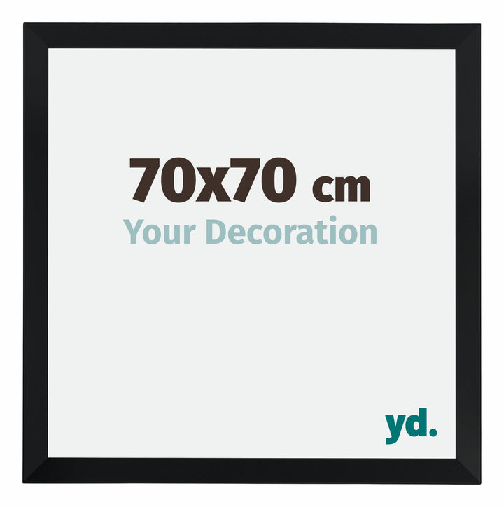 yd. Your Decoration - Bilderrahmen 70,00x70,00 cm - Bilderrahmen aus MDF mit Acrylglas - Antireflex