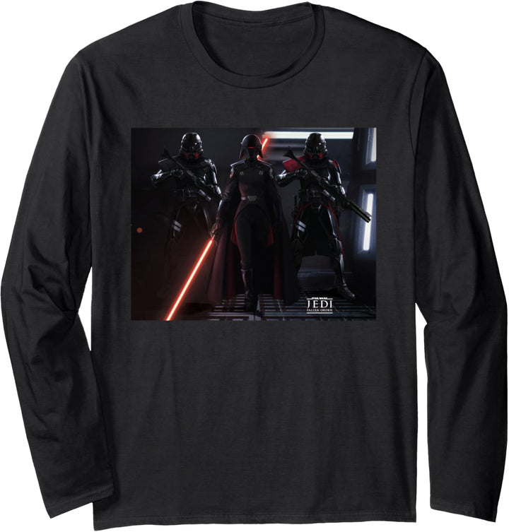 Star Wars Jedi Fallen Order Second Sister War Path Langarmshirt