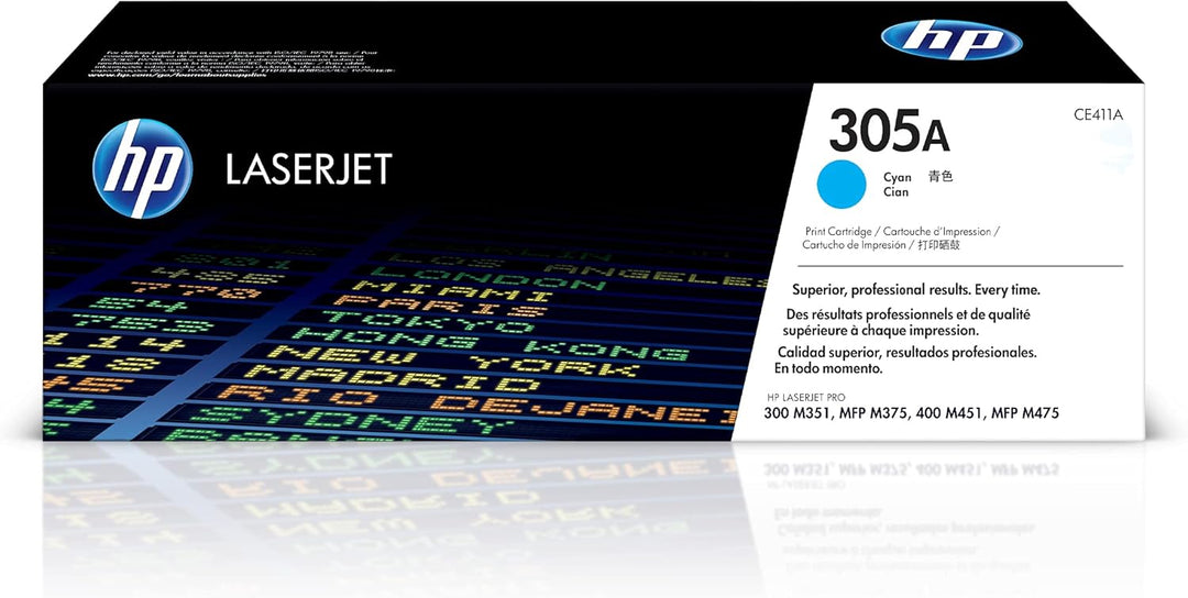 HP 305A CE411A Tonerkassette Cyan 2600 Seiten Original Toner