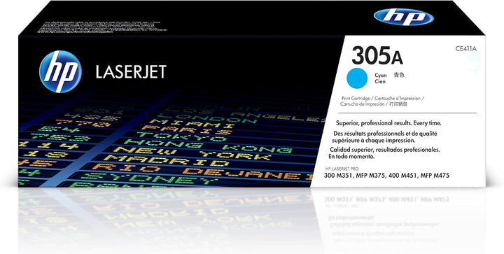HP 305A CE411A Tonerkassette Cyan 2600 Seiten Original Toner