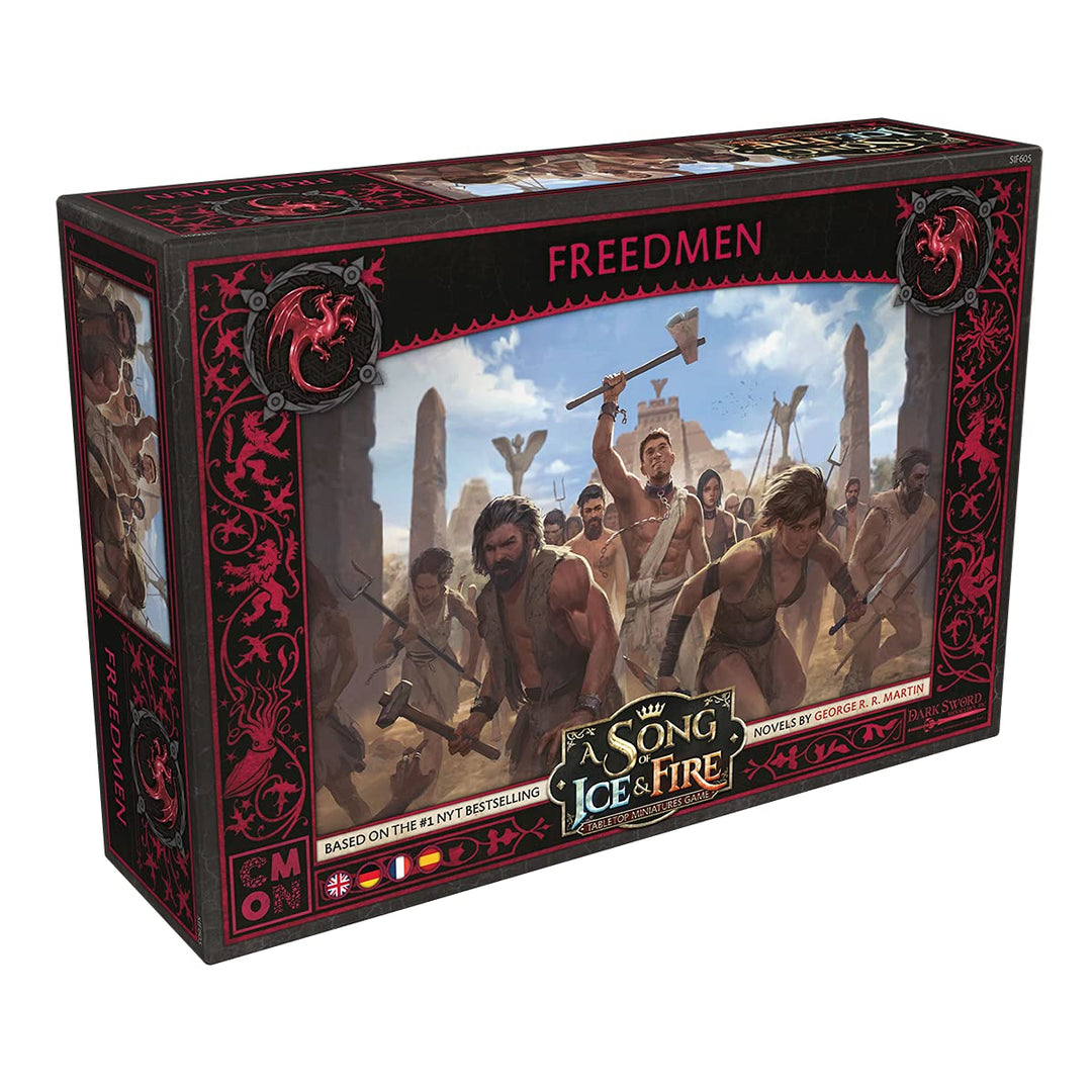 CMON | A Song of Ice &amp; Fire – Befreite | Erweiterung | Tabletop | 2 Spieler | Ab 14+ Jahren | 45+ Mi