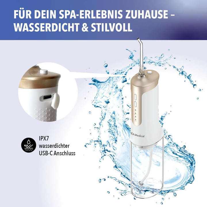 Munddusche FC5200, kabellose &amp; elektrische Zahnpflege für saubere Zahnzwischenräume, Water flosser,