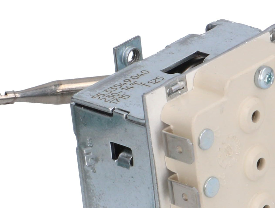 EGO 55.33549.040 Sicherheitsthermostat 230°C 3-polig 20A ø 6mm 117mm 2111236 für Fritteuse elektrisc