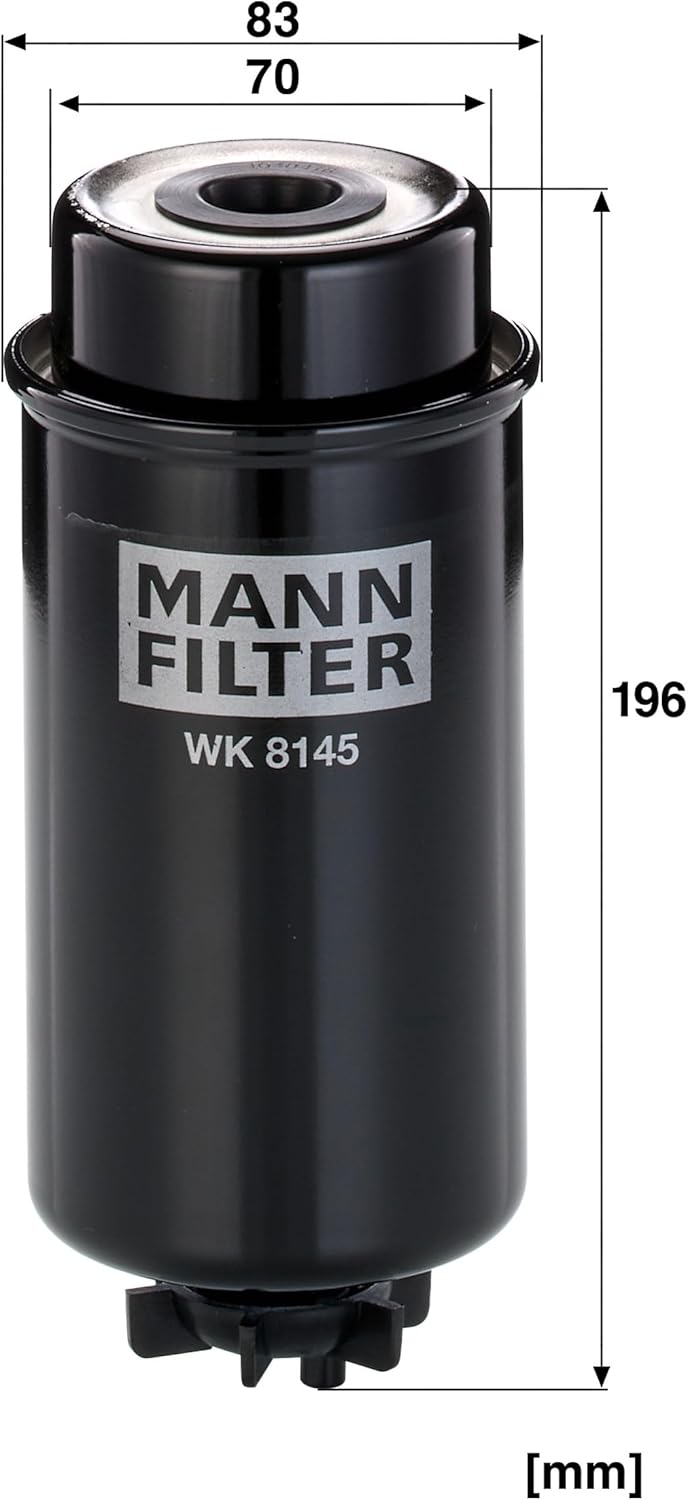 MANN-FILTER WK 8145 Kraftstoffwechselfilter – Für Industrie, Land- und Baumaschinen