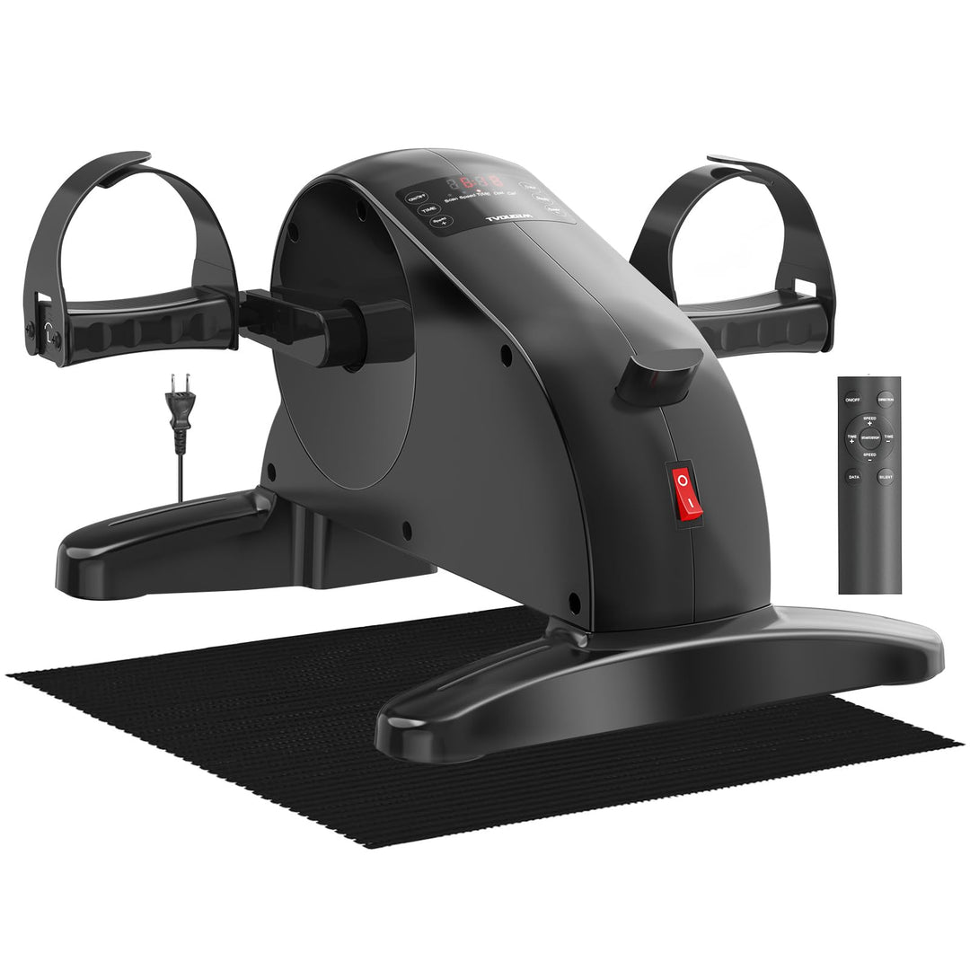 Pedaltrainer, Beintrainer für Zuhause, Leisem Motor, 12 Geschwindigkeitsstufen, Heimtrainer Senioren
