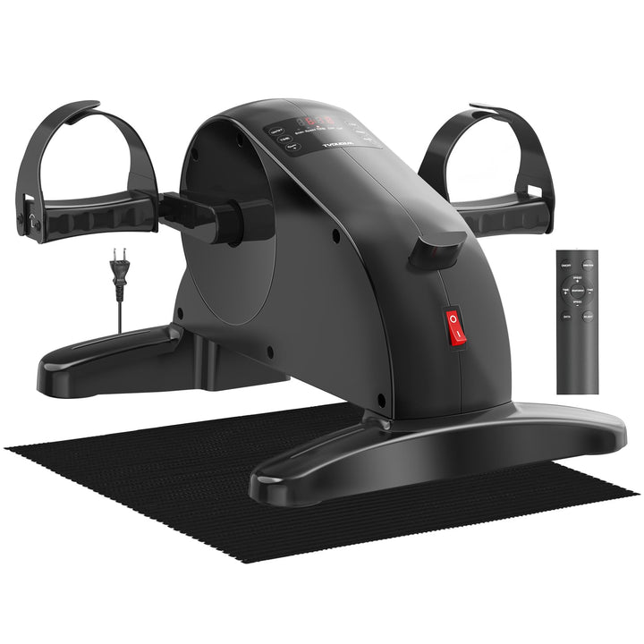 Pedaltrainer, Beintrainer für Zuhause, Leisem Motor, 12 Geschwindigkeitsstufen, Heimtrainer Senioren