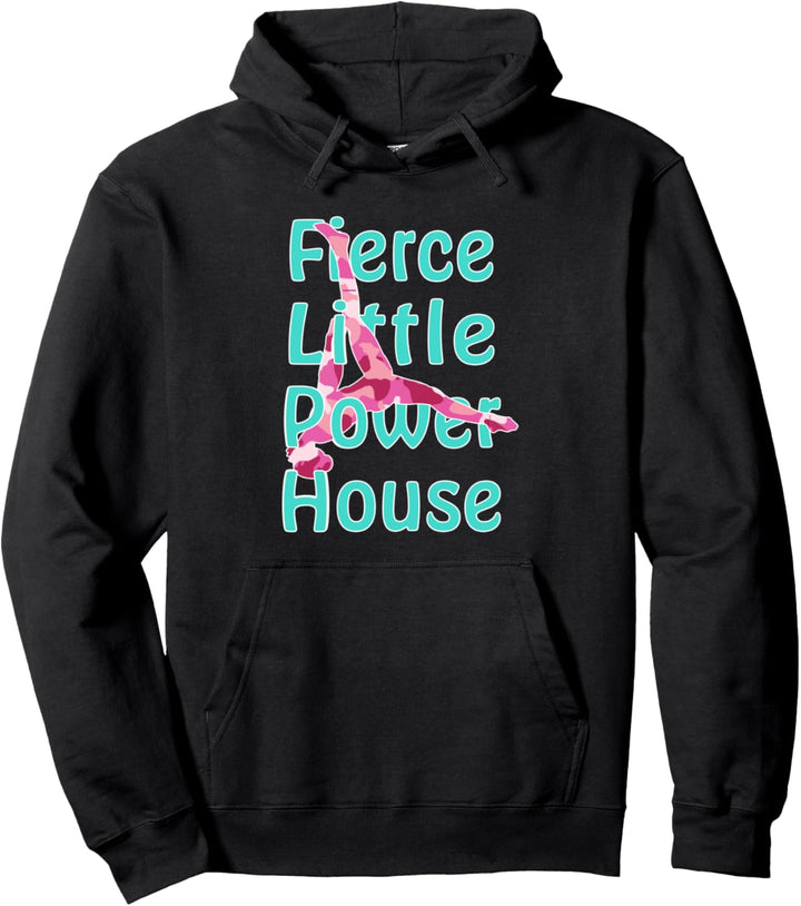 Kühles, heftiges, kraftvolles Geschenk für kleine Turner Pullover Hoodie
