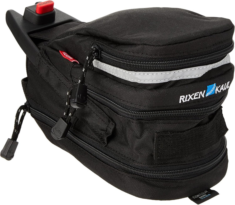 KLICKfix Fahrradtasche, schwarz, M Contour Mini Satteltasche, Contour Mini Satteltasche