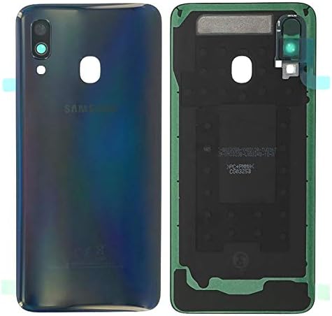 Handyteile24 ✅ ? Akkudeckel Backcover Batterieabdeckung Cover in Schwarz für Samsung Galaxy A40 A405