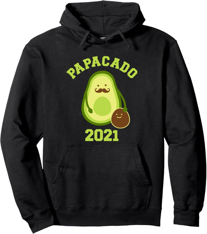 Papacado 2021 erstes Mal Papa Vater Baby Verkündung Pullover Hoodie