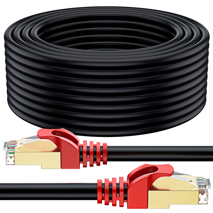 MutecPower 75m CAT 7 Aussen Verwendung wasserdicht Direct Burial RJ45 Ethernet Netzwerkkabel - SSTP